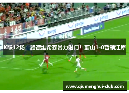 K联12场:路德维希森暴力射门!蔚山1-0暂领江原 K联12场:路德维希森暴力射门!蔚山1-0暂领江原